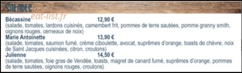Au ptit louis — carte page 5
