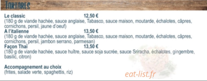 Au ptit louis — carte page 3