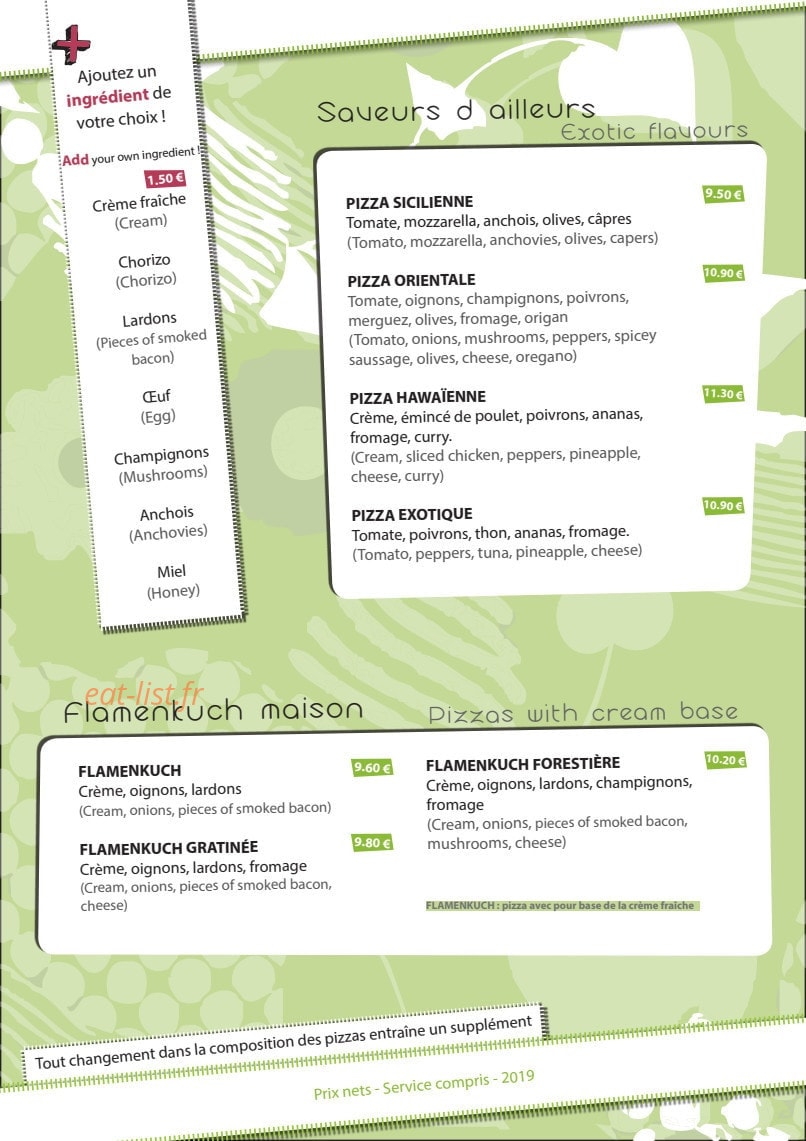 Le Bosquet — carte page 7