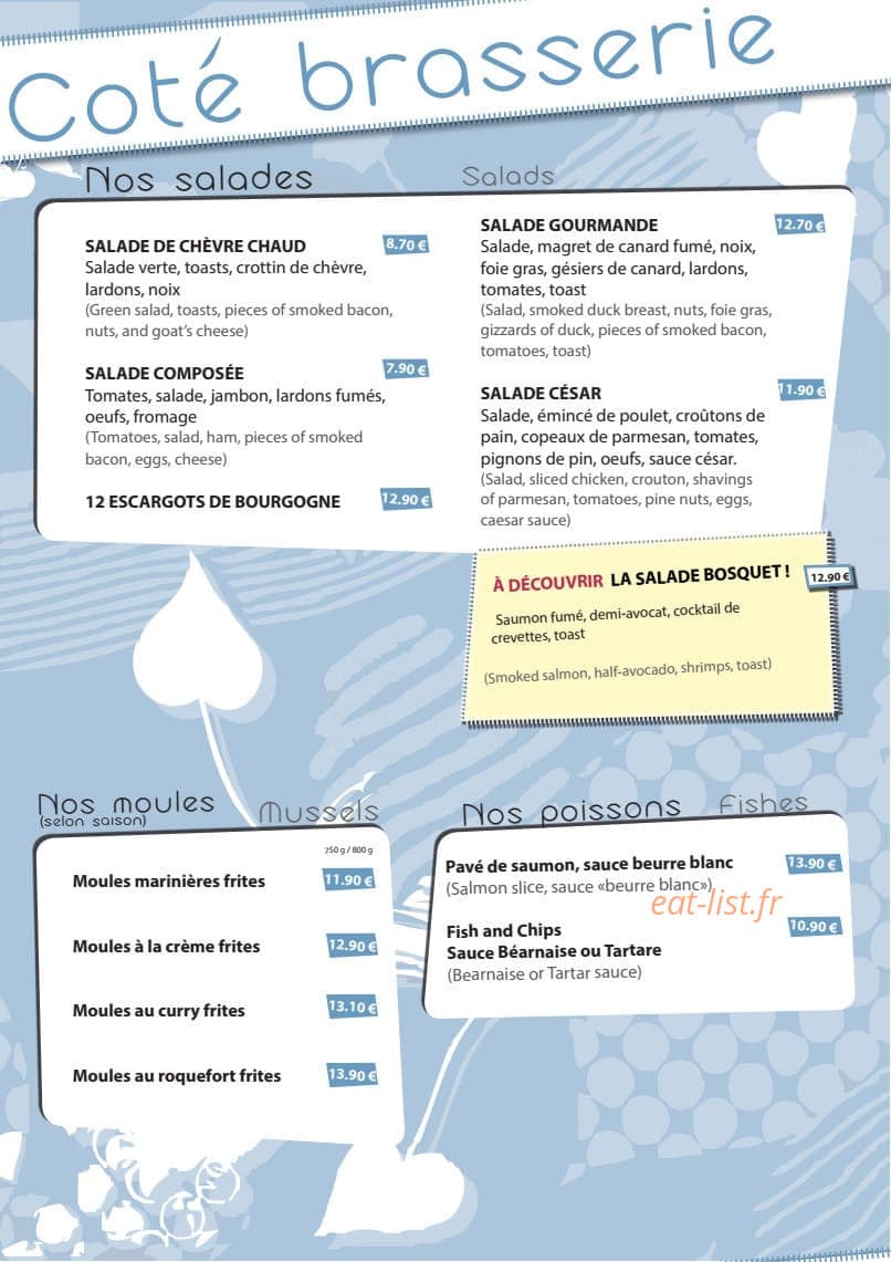 Le Bosquet — carte page 4