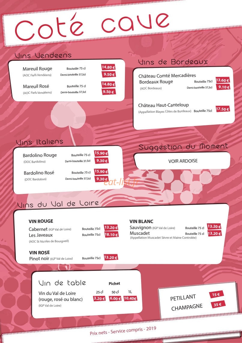 Le Bosquet — carte page 3
