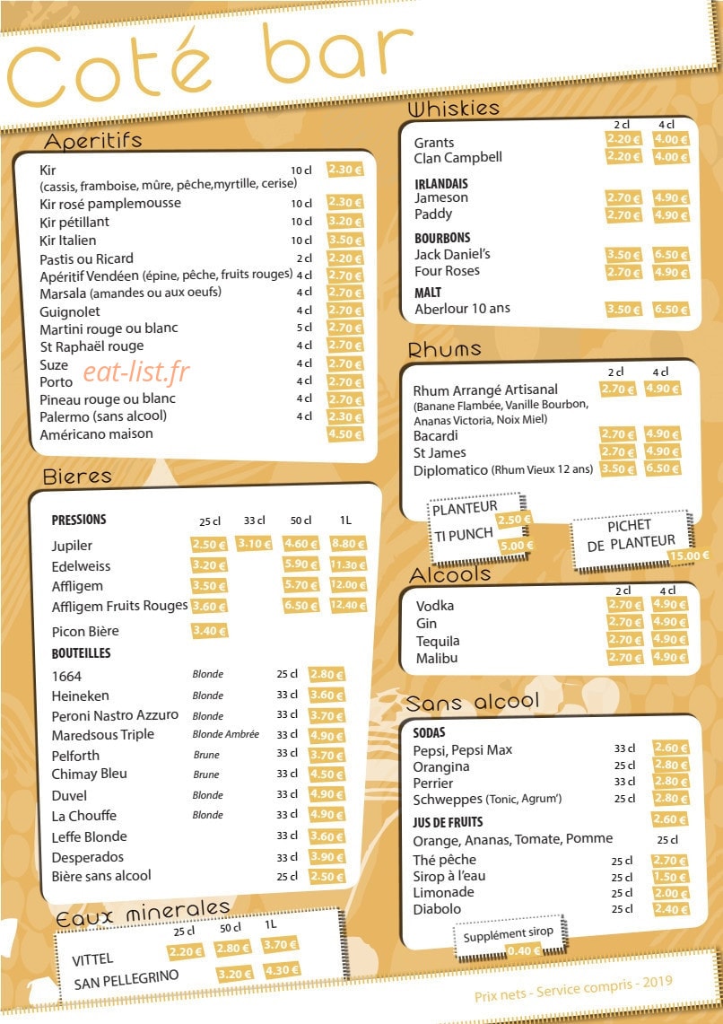 Le Bosquet — carte page 2