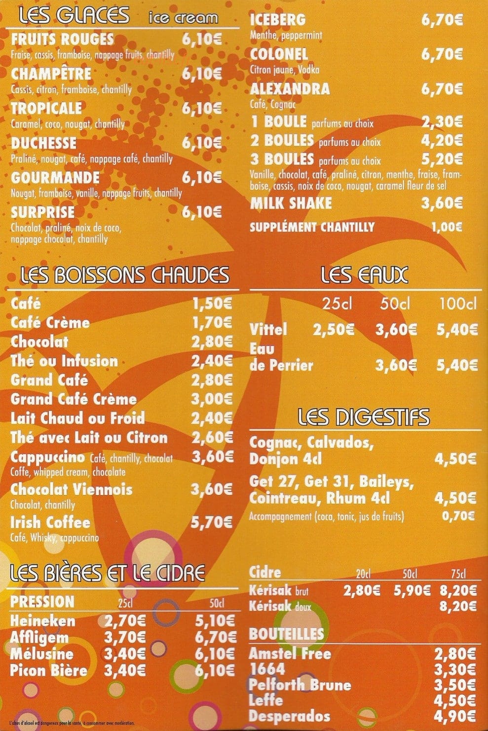 Le Tropical — carte page 5