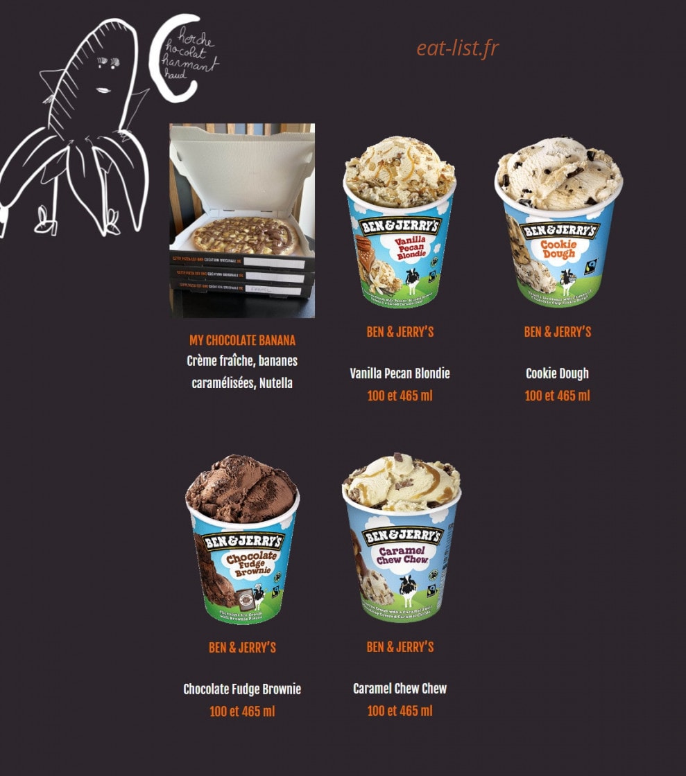 My Pizza — carte page 3