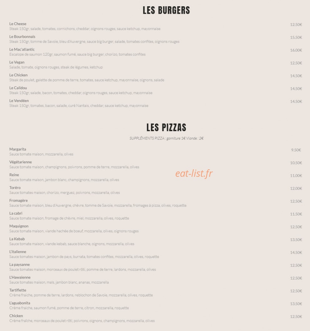 Quai 18 — carte page 2