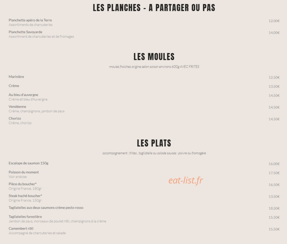 Quai 18 — carte page 1