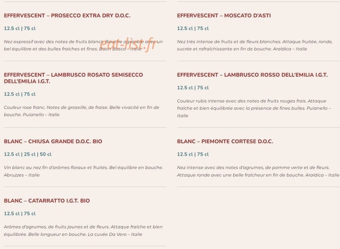 Signorizza — carte page 8