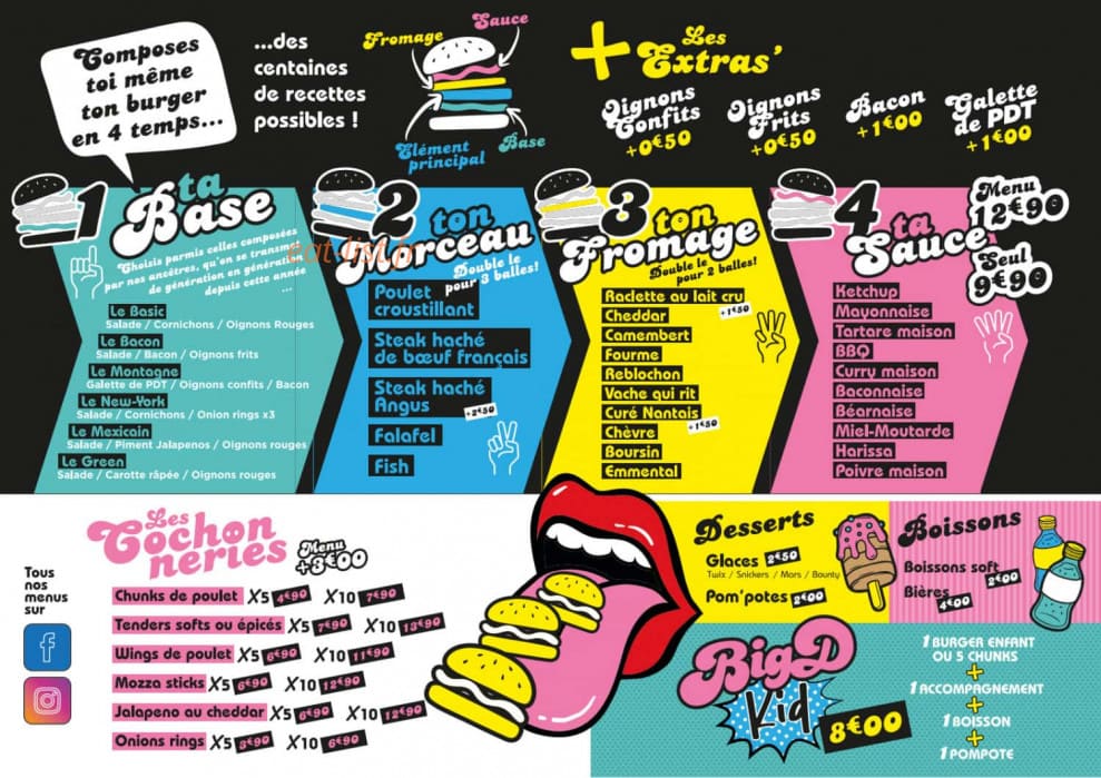Big D — carte page 1