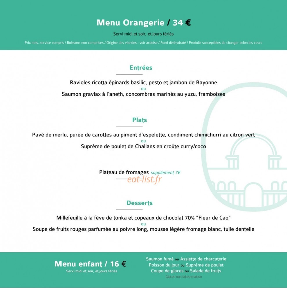 L'orangerie — carte page 4