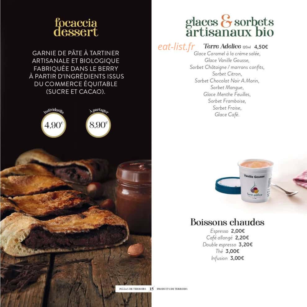 Basilic & Co — carte page 14