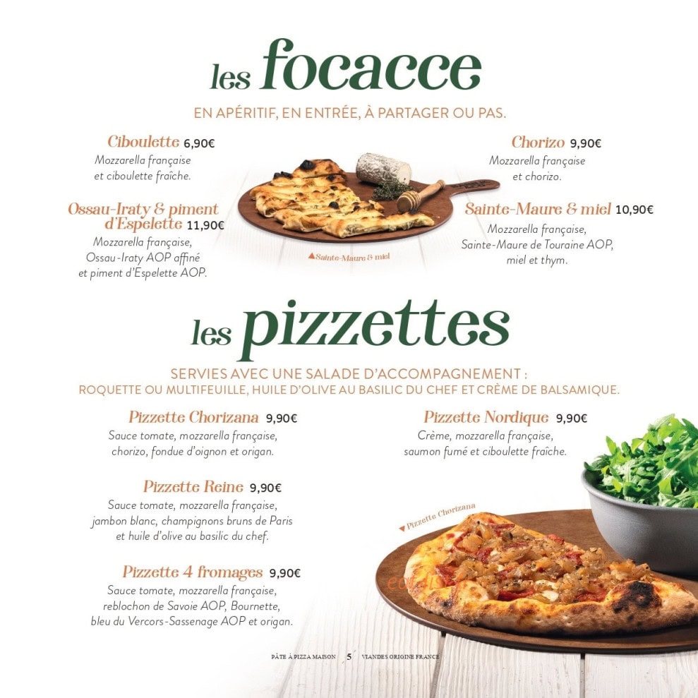 Basilic & Co — carte page 10