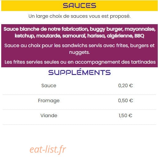 Eat Station — carte page 6