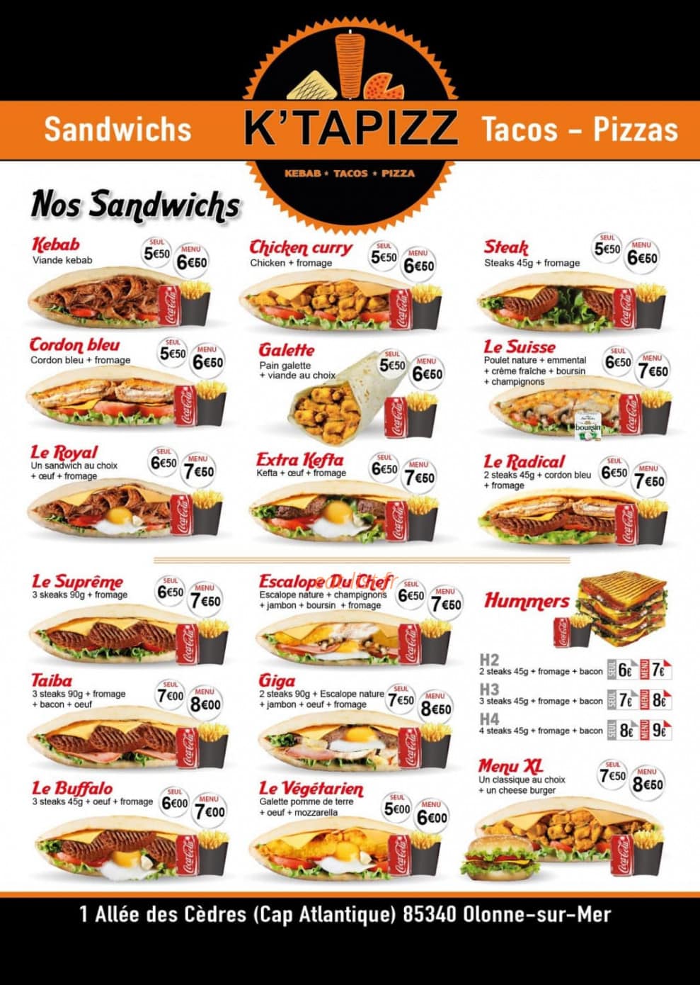 K'tapizz — carte page 1