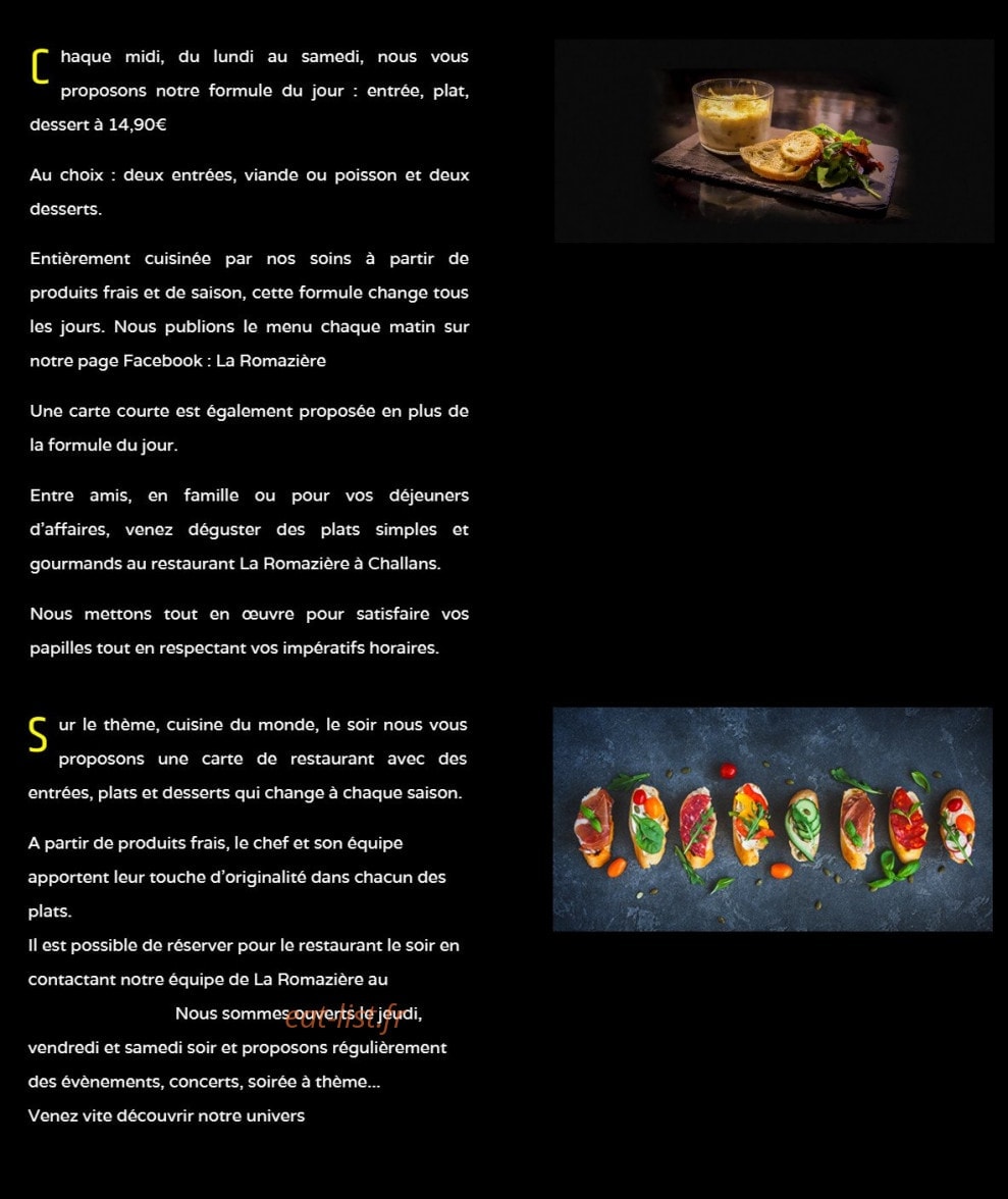 La Romazière — carte page 2