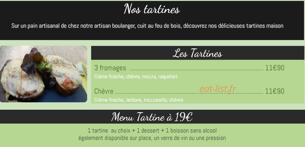 Le Patio — carte page 3