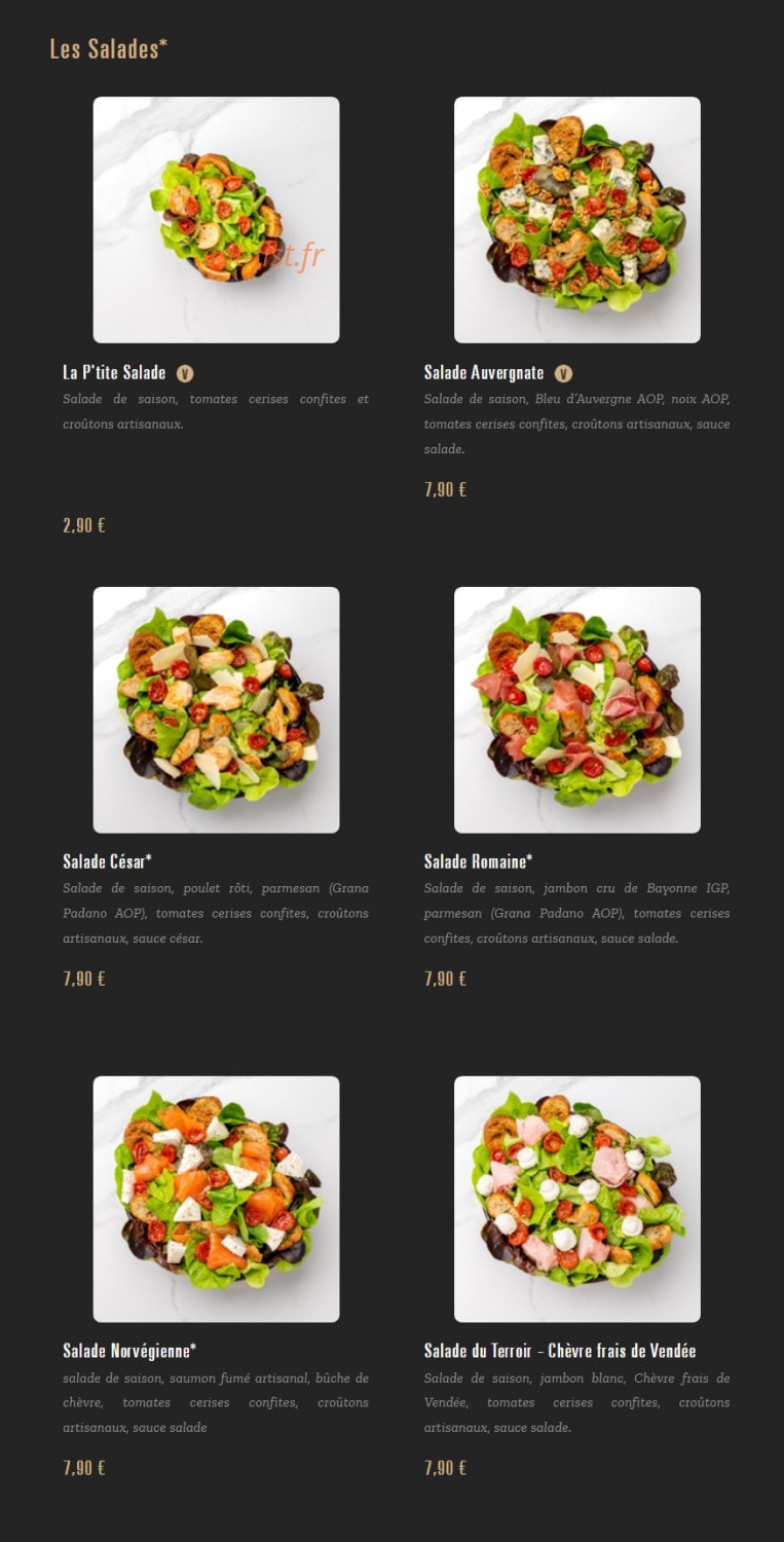 Pizza Cosy — carte page 3
