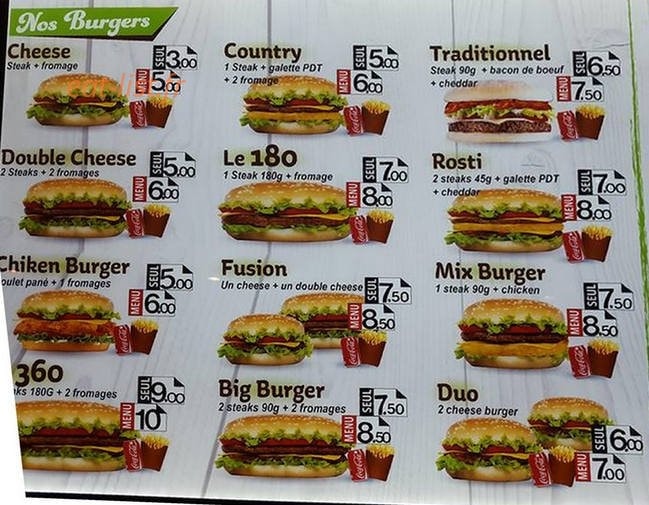 Planet kebab — carte page 3