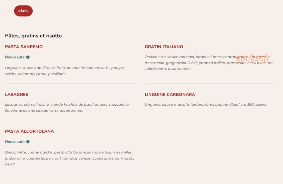 Signorizza — carte page 2