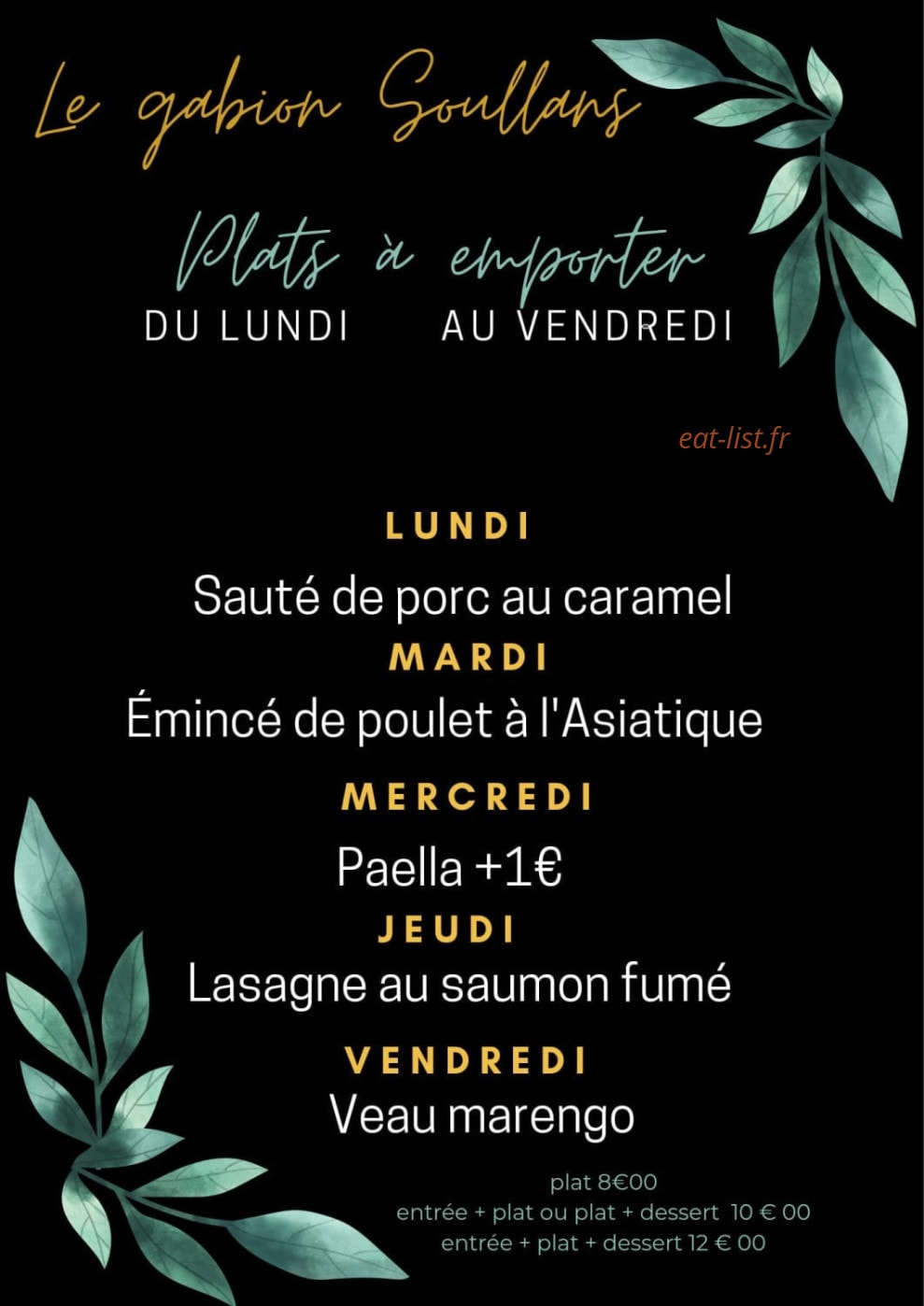 Le Gabion — carte page 1