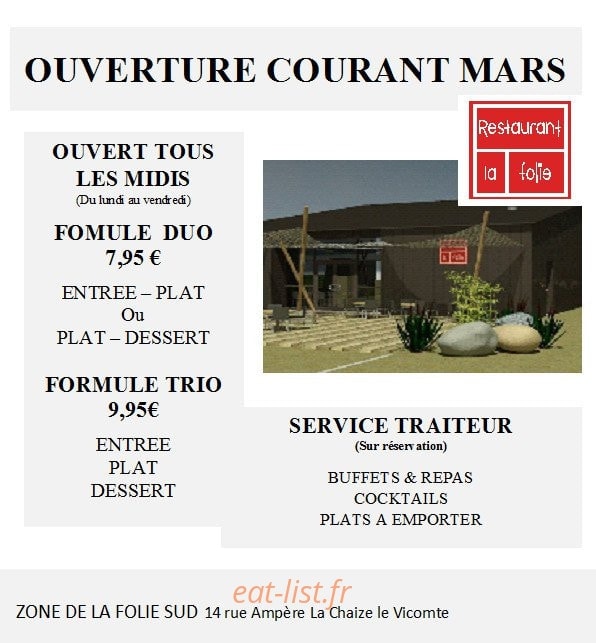 La Folie — carte page 1