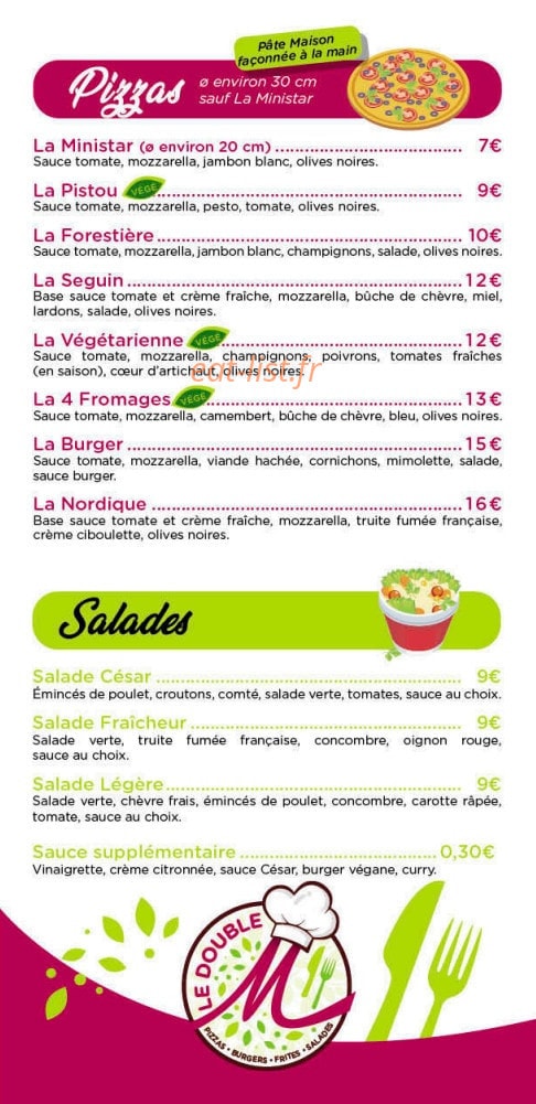 Le Double M — carte page 2