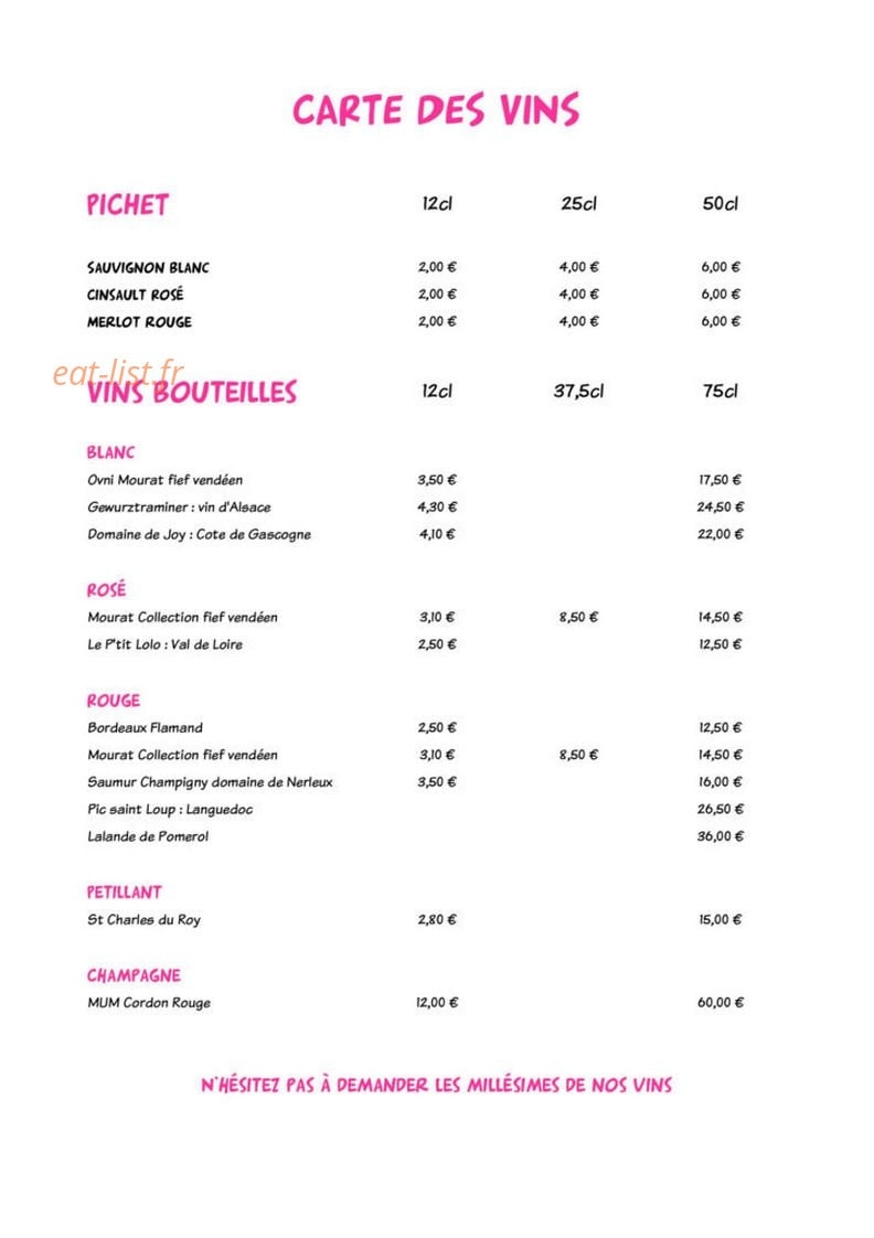 La Vache à Lay — carte page 5