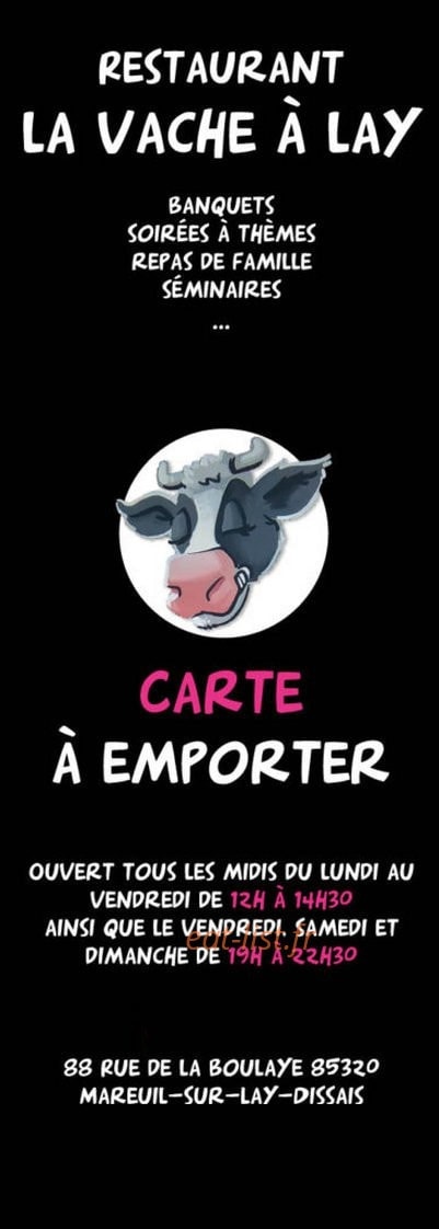 La Vache à Lay — carte page 6