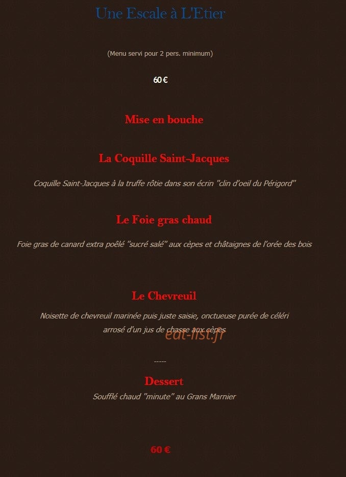 L'étier — carte page 6