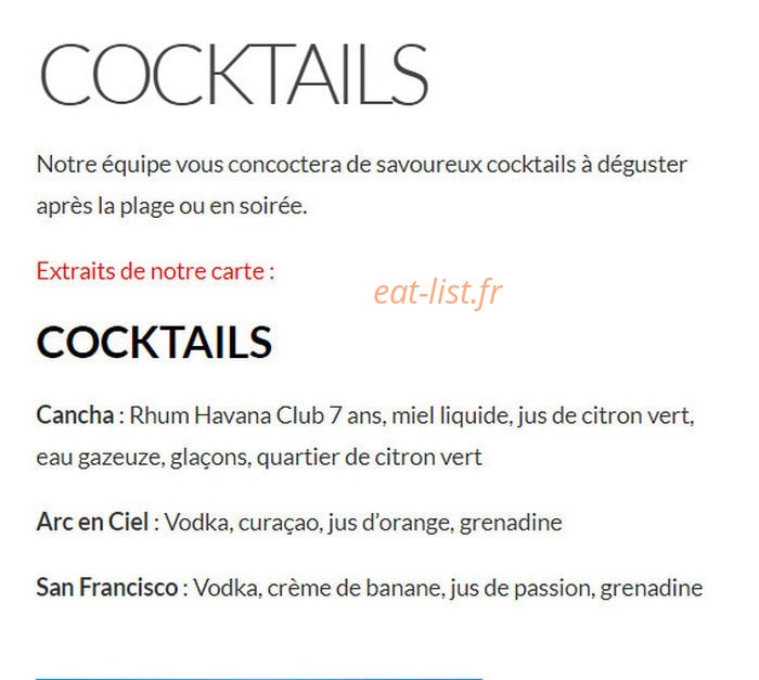 La Voile Rouge — carte page 5