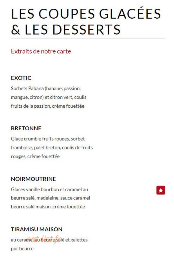 La Voile Rouge — carte page 4