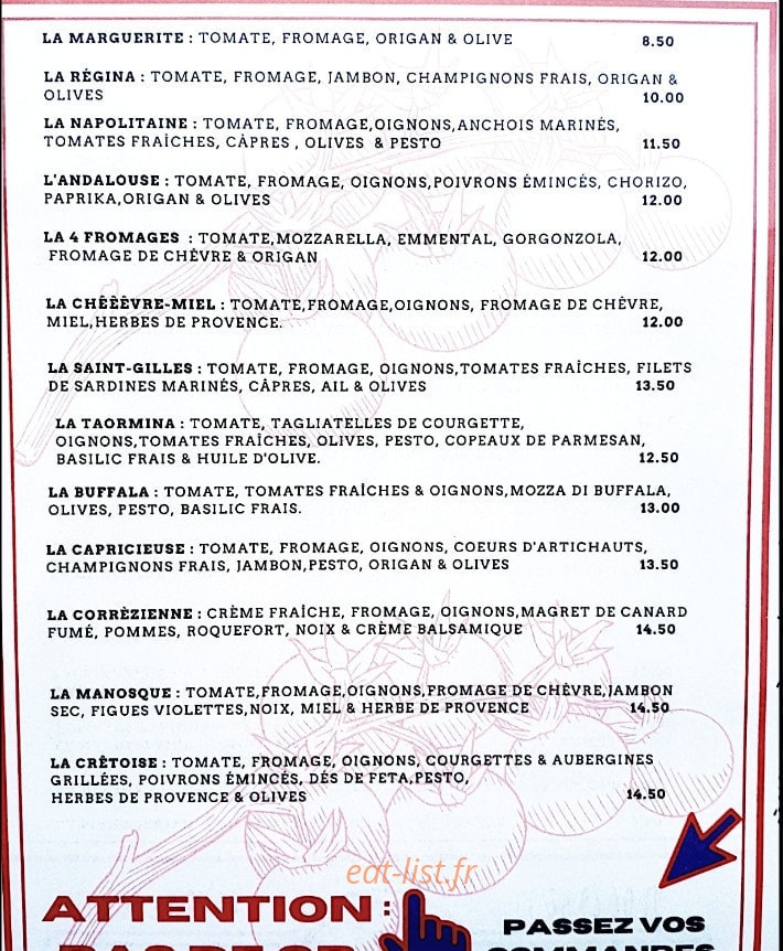 Le Chat Perché — carte page 1