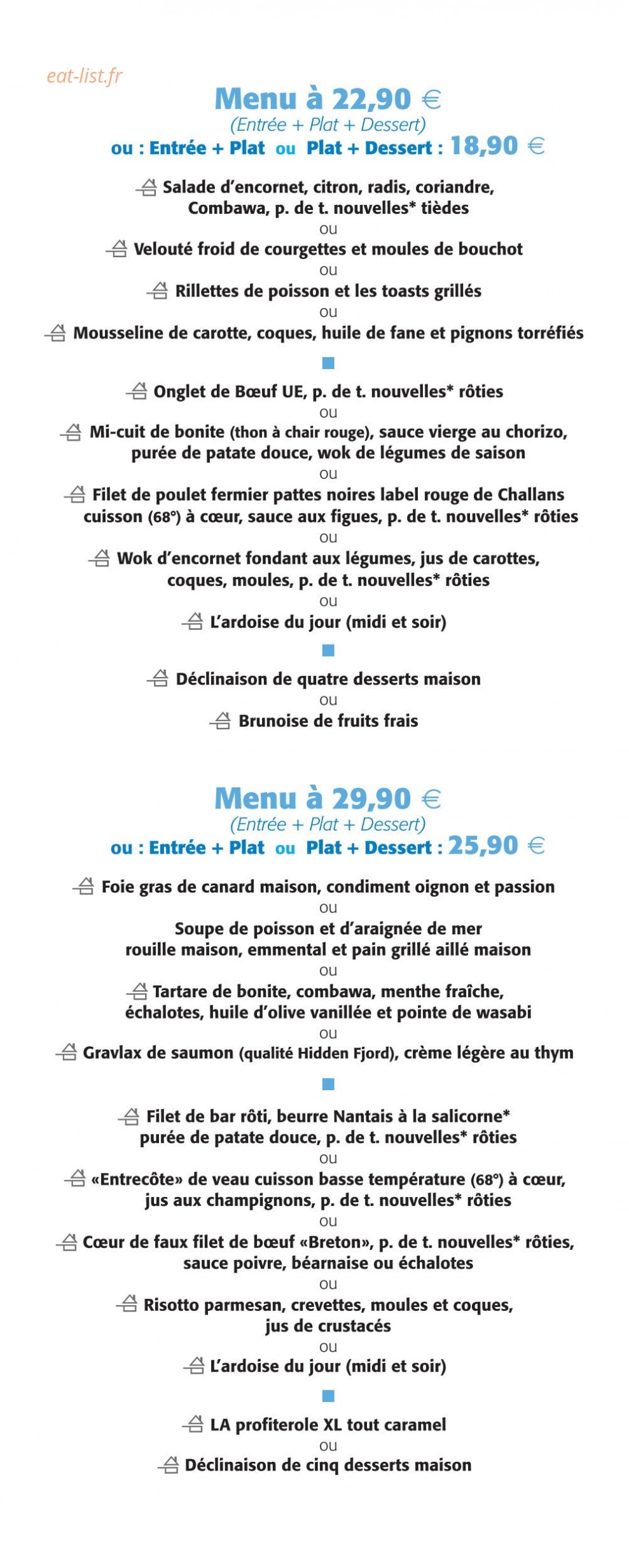 Le Roman Bleu — carte page 4