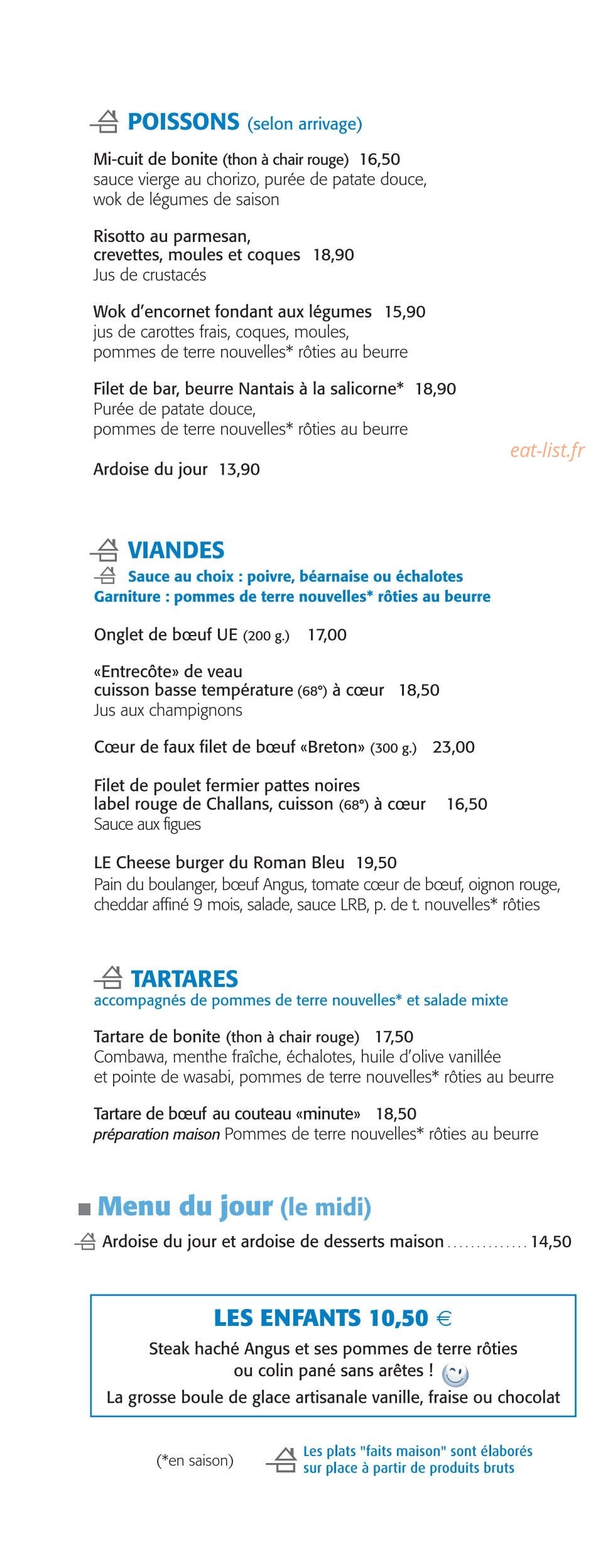 Le Roman Bleu — carte page 3