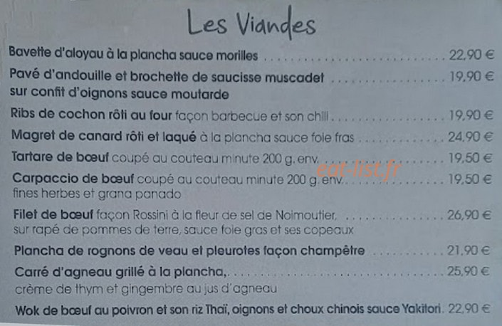 Le Transat — carte page 2
