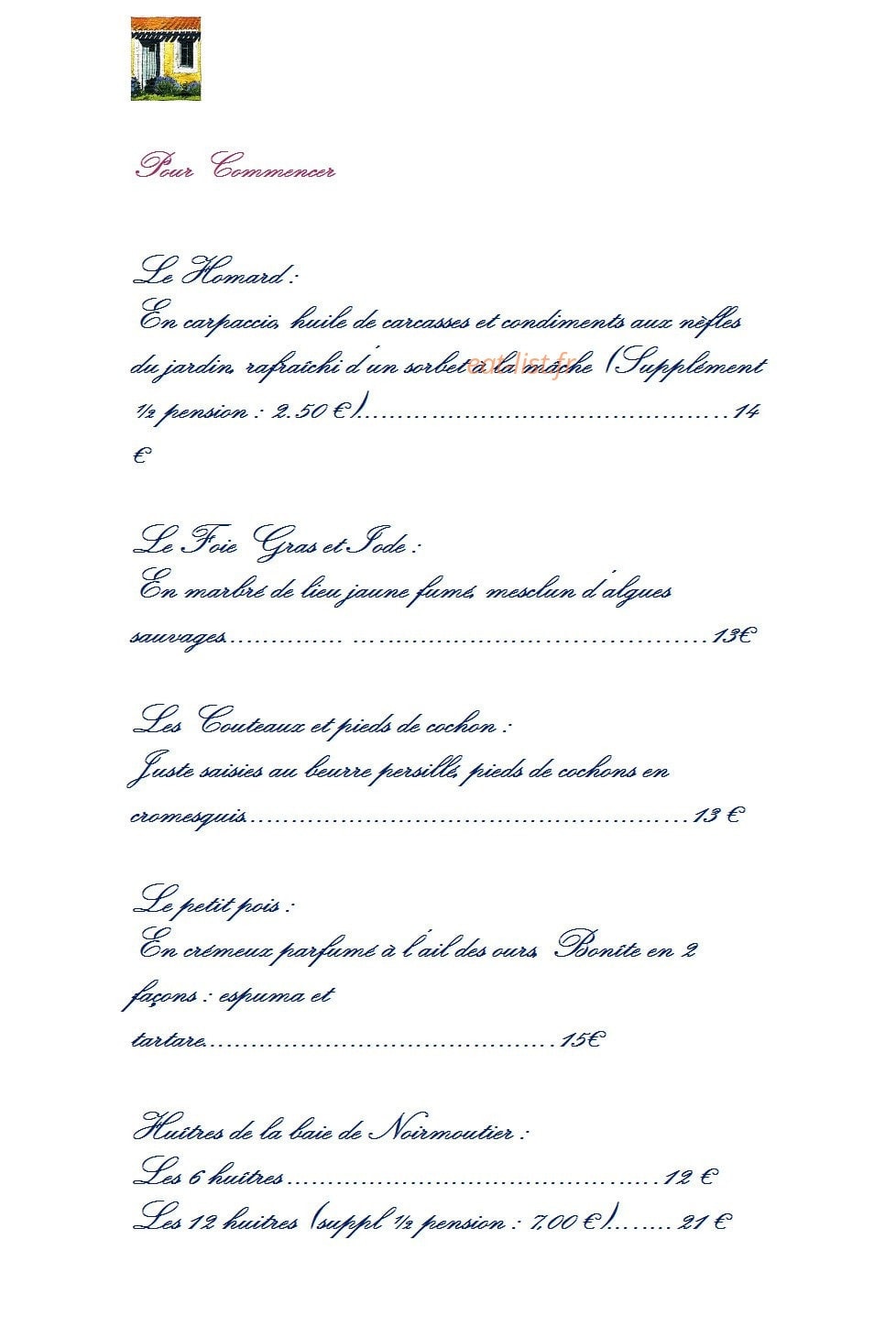 Les Prateaux — carte page 2