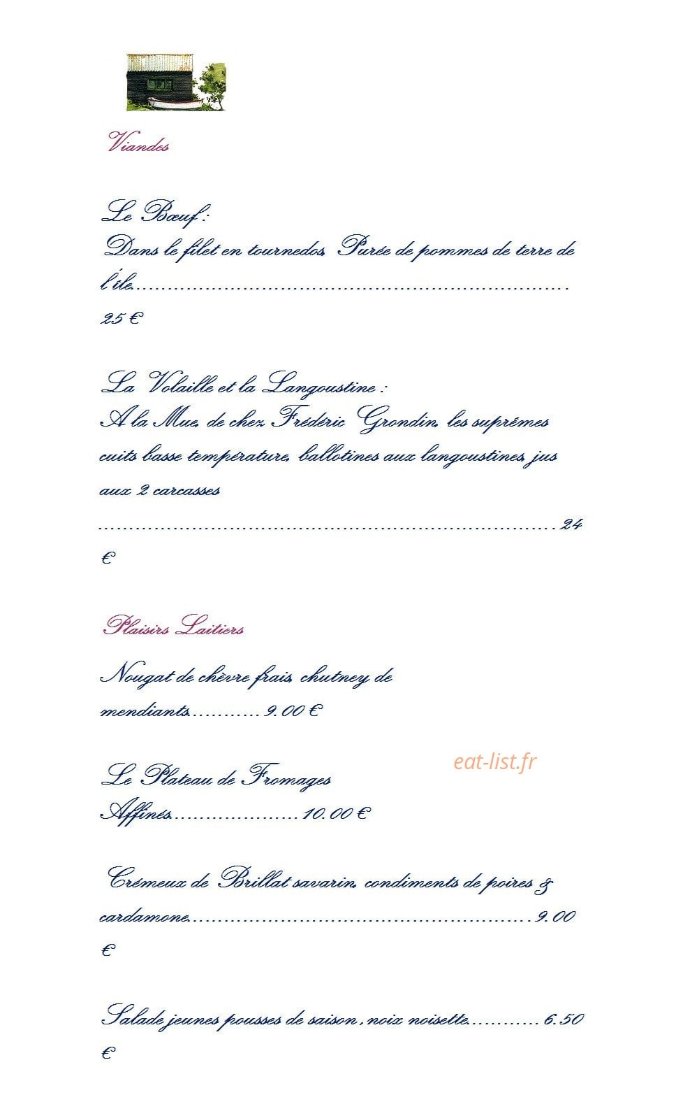 Les Prateaux — carte page 4