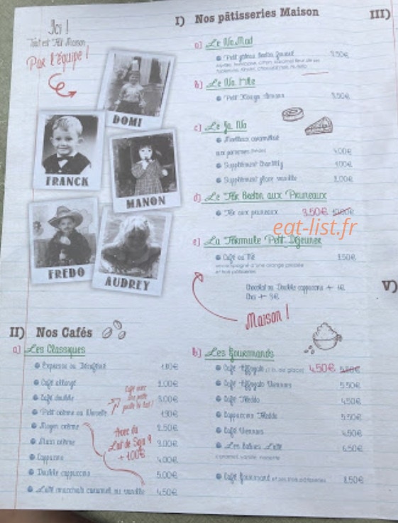 No Mad Coffee — carte page 2