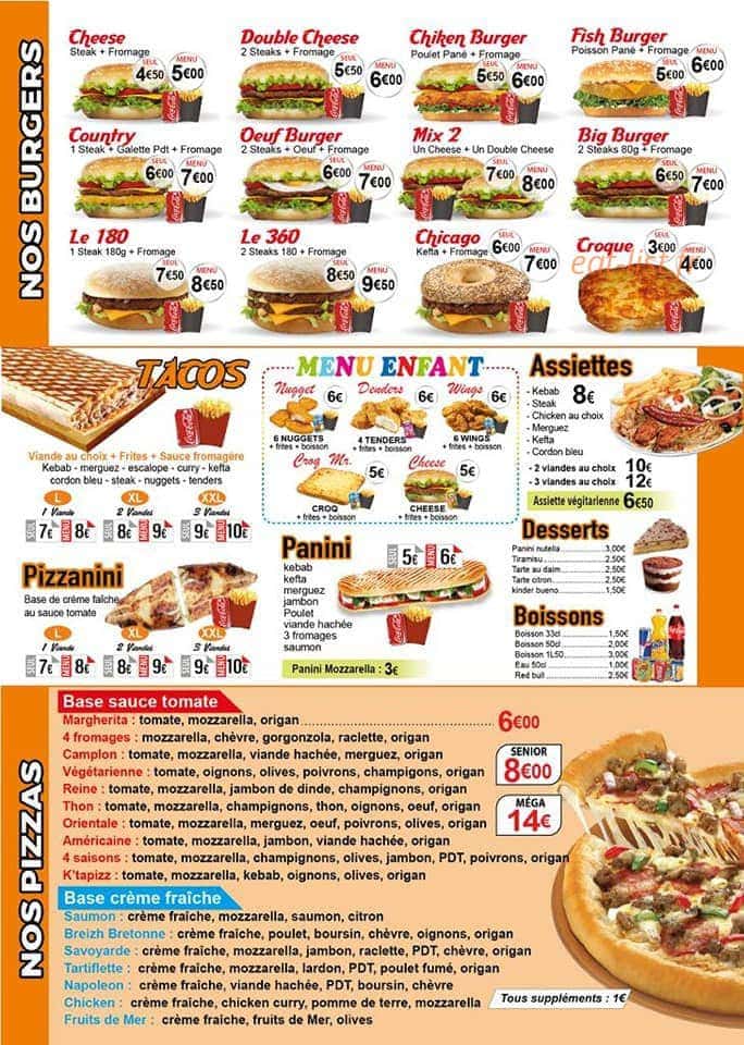 K'tapizz — carte page 2