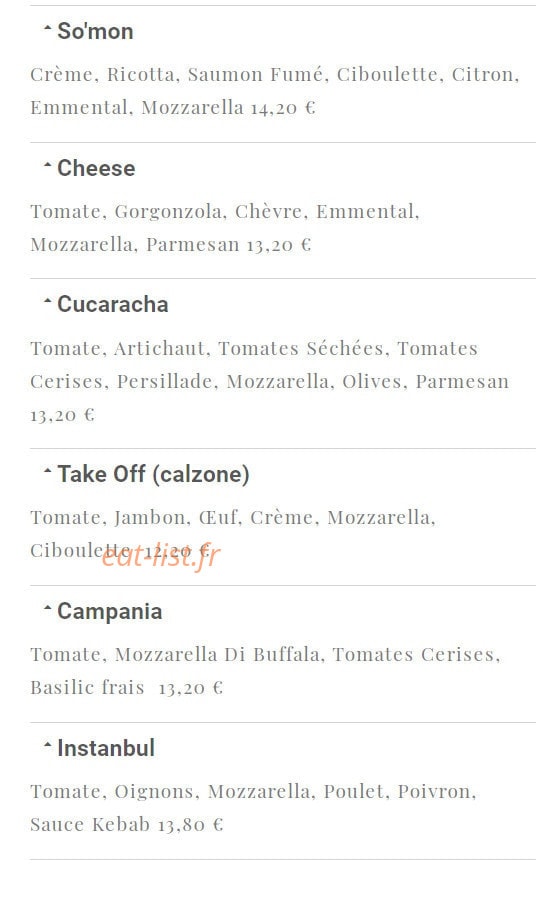 Casa So'so — carte page 2