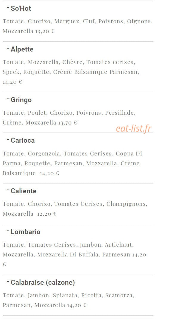 Casa So'so — carte page 4