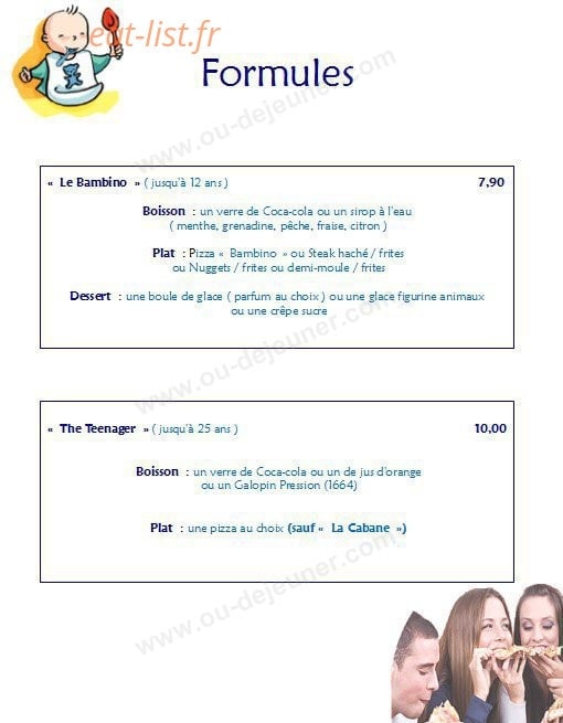 La Cabane — carte page 5