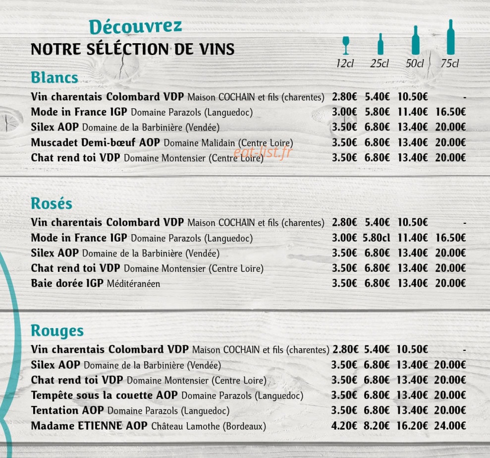 La Crêpouse — carte page 9