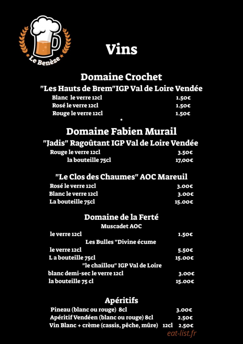 Le Benèze — carte page 3