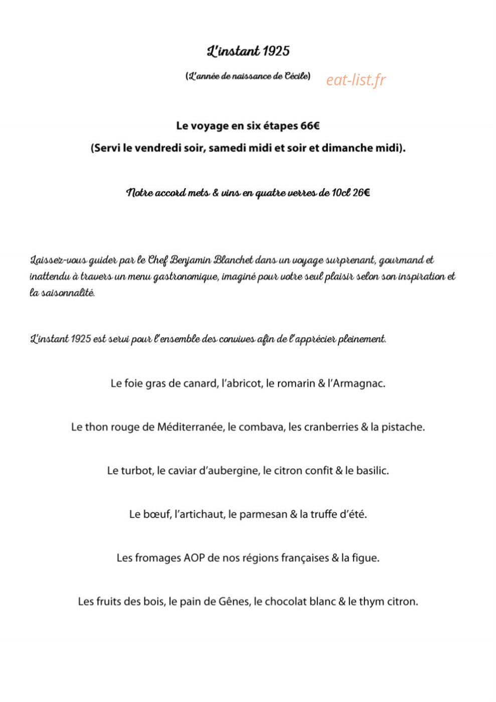 Le Moulin Cécile — carte page 1