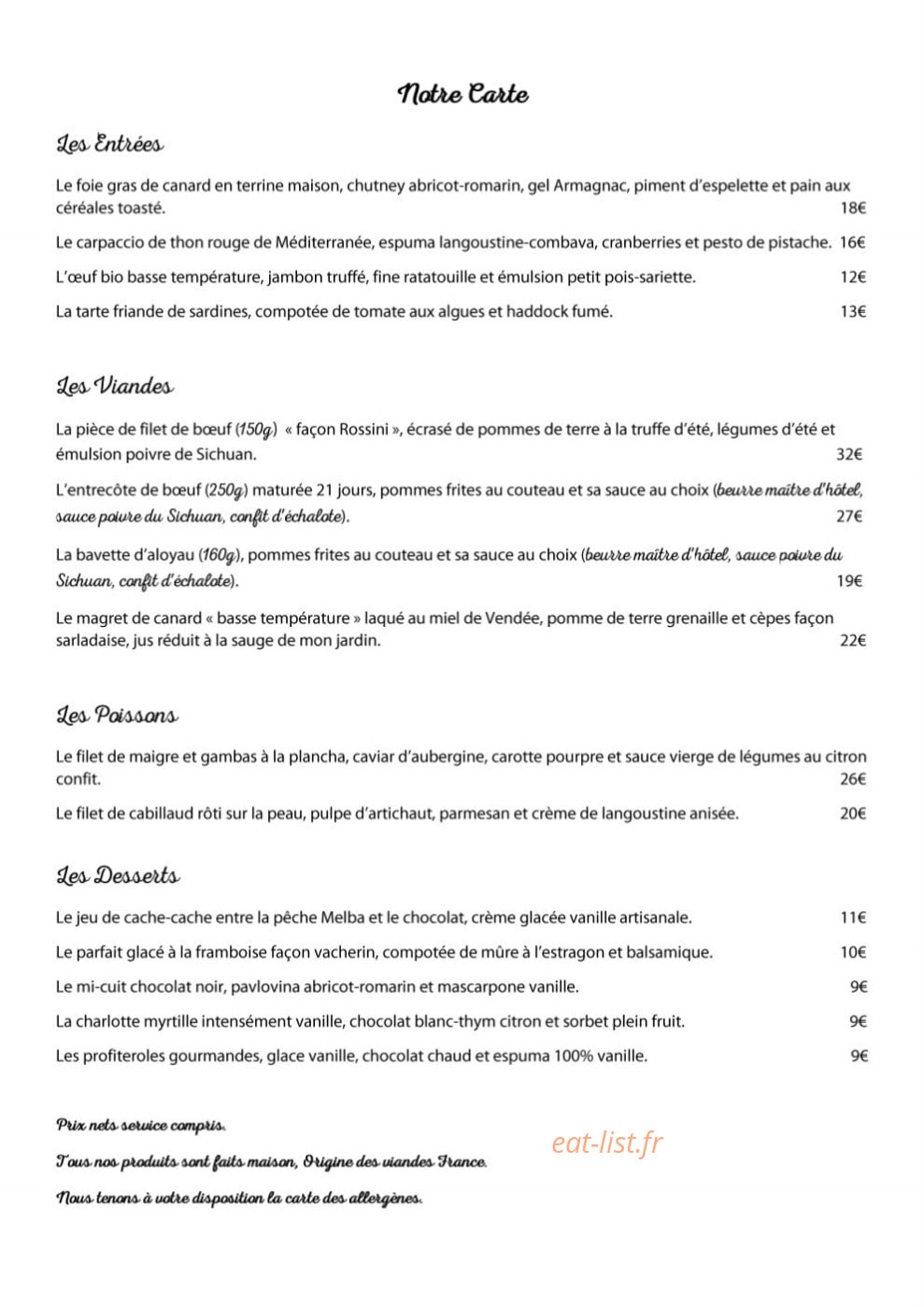 Le Moulin Cécile — carte page 5