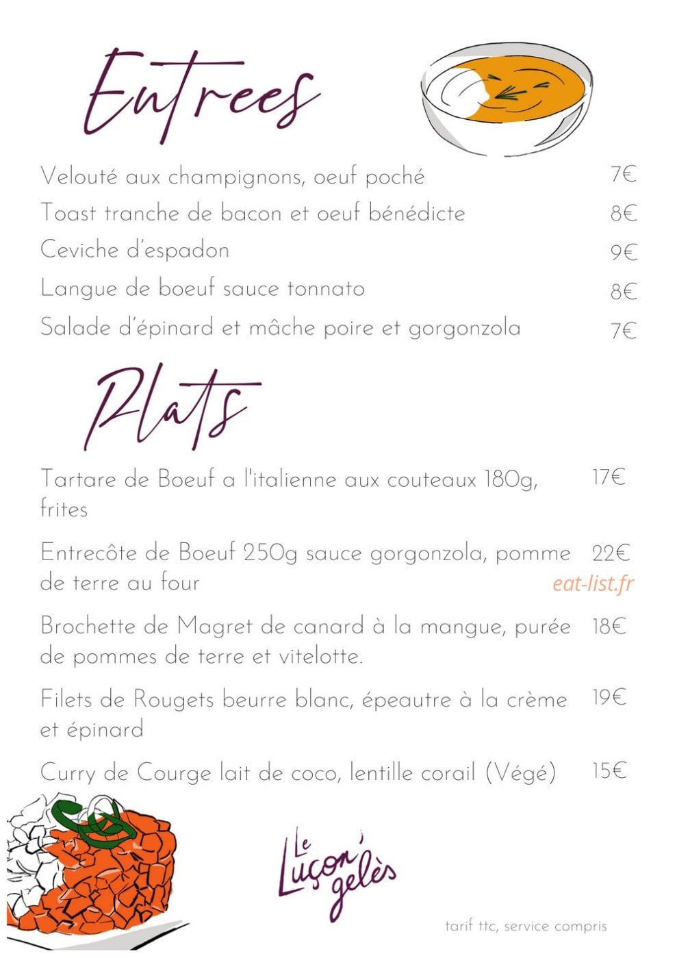 Le Luçon'gelès — carte page 1