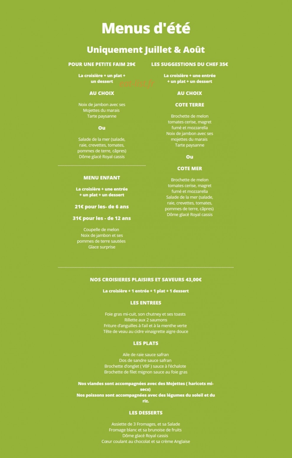 Le Collibert — carte page 2