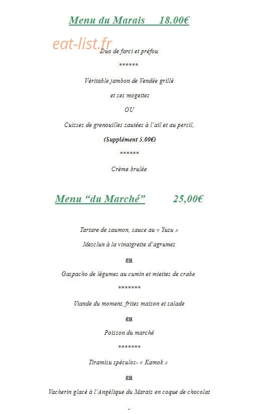 Le Marais — carte page 2