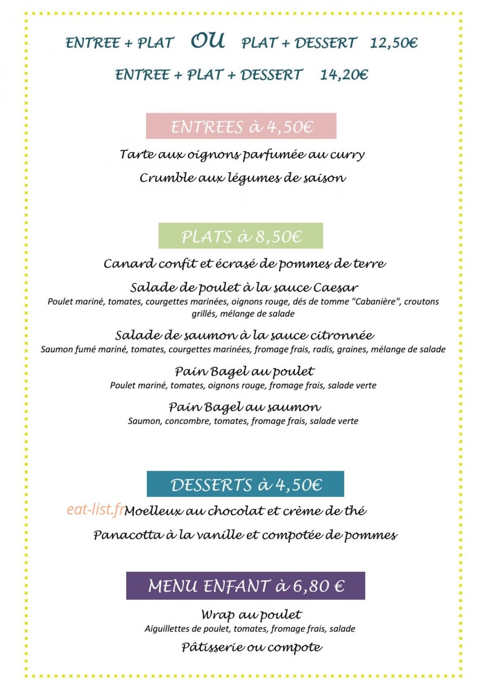 Au bord de l'eau — carte page 2