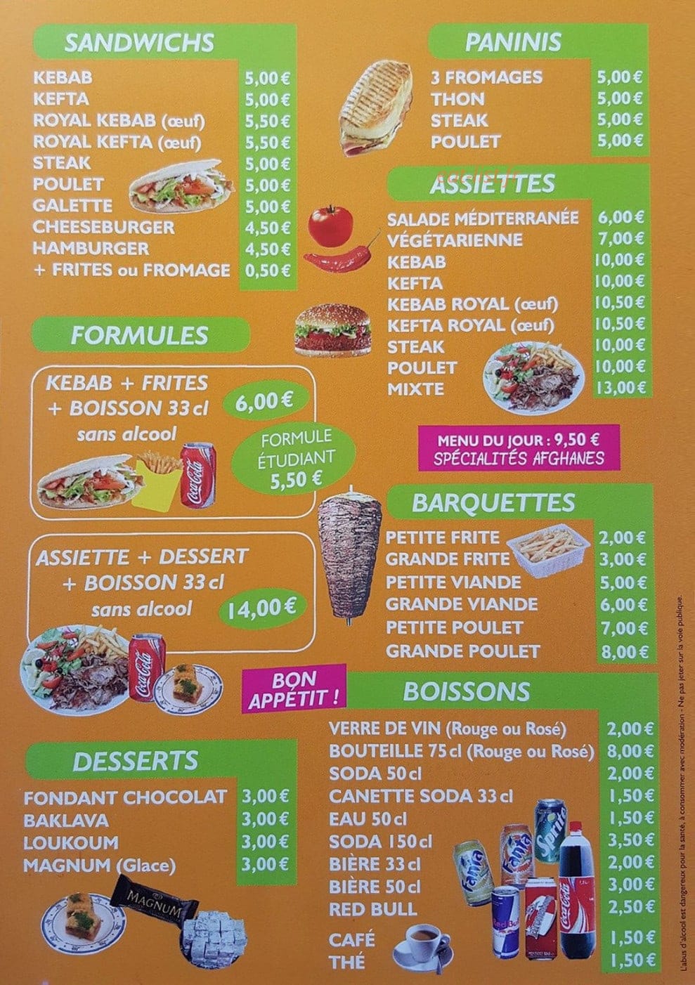 Les Delices d'Aubigny — carte page 2